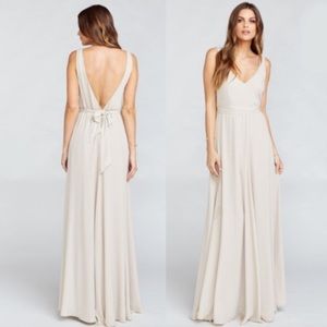 Show me Your MuMu | Jenn Maxi Dress Ring Crisp XS